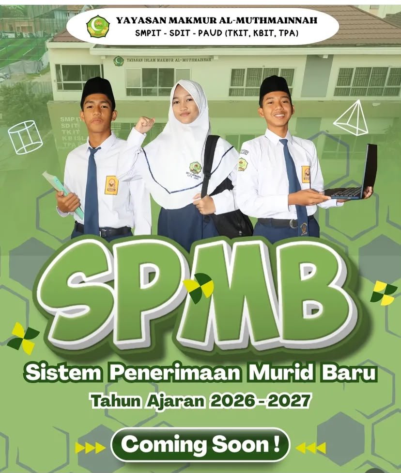 Penerimaan Peserta Didik Baru (spmb) Tahun Ajaran 2026/2027 Telah DIBUKA
