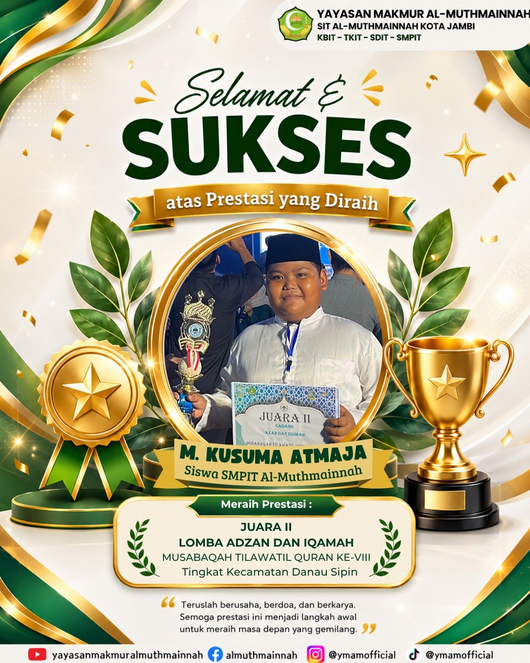 Lomba Adzan dan Iqomah
