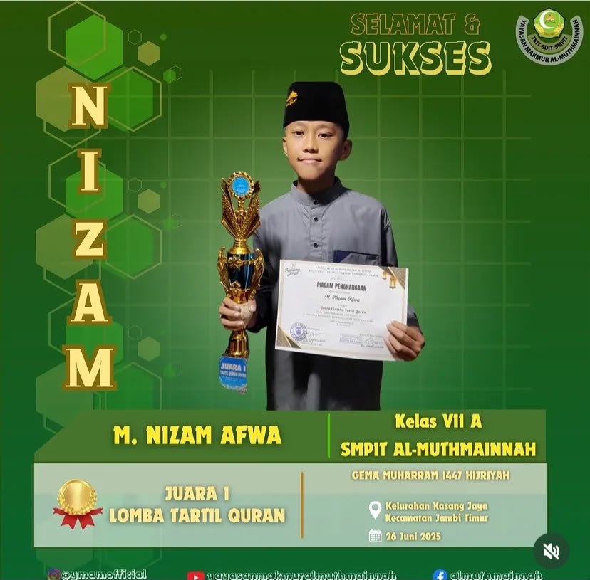 JUARA I LOMBA TARTIL QURAN